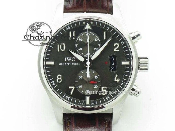 MIROTIME 1224 Fashionable Portofino IW458101 Diamond Bezel SS MK 1:1 Best Edition Blue Dial On Blue Leather Strap MIYOTA 7169